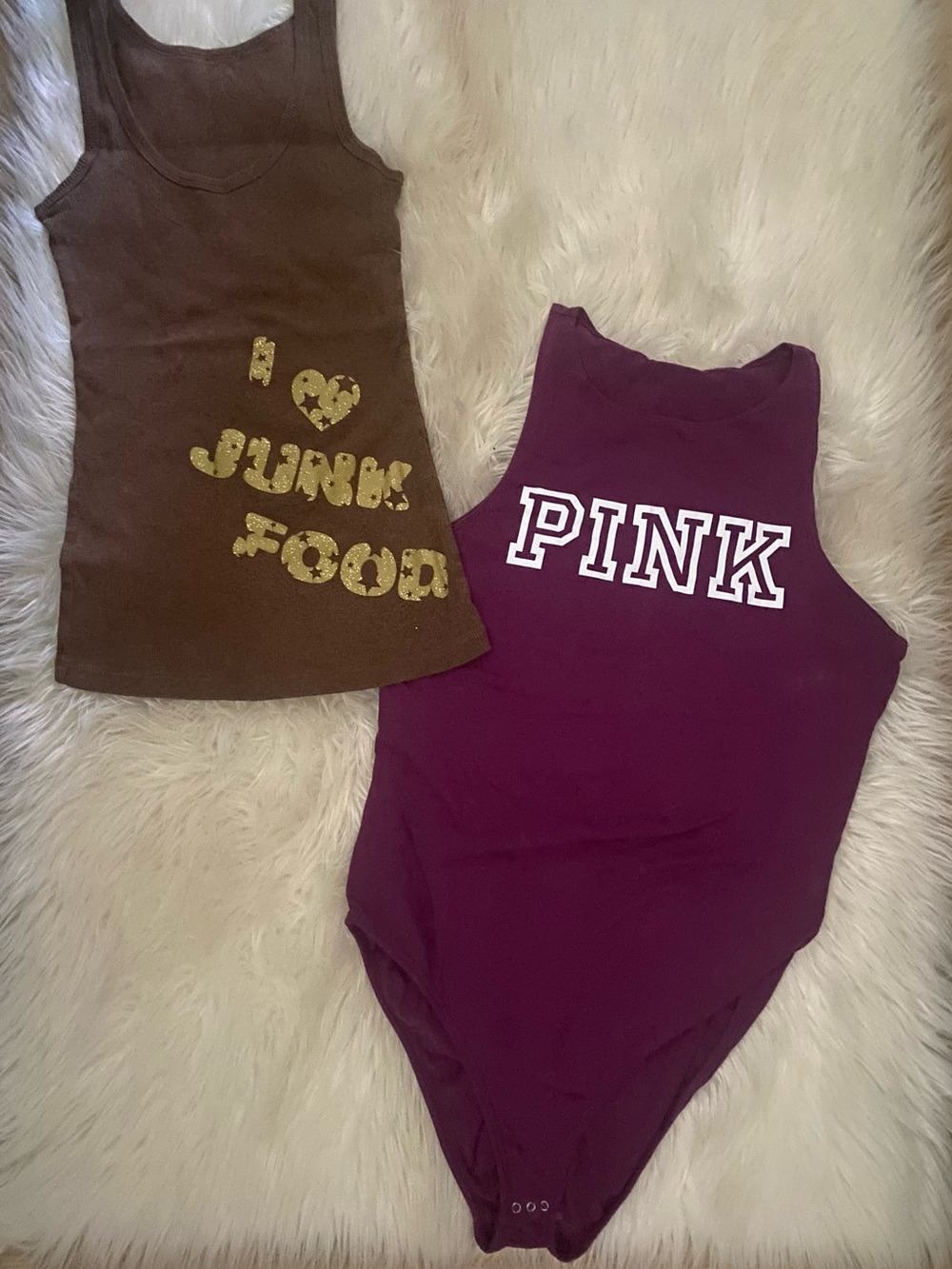 PINK🤎💜Victoria's Secret Shirts